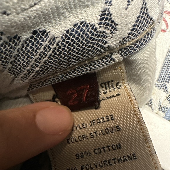 Miss Me Women 27 Blue Jeans St. Louis Color Y2K Vintage (122) - Picture 9 of 10